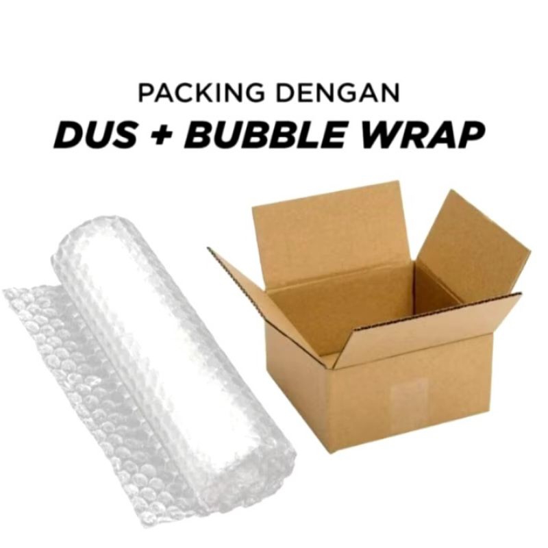

Packing Tambahan Kardus & Bubble Wrap Agar Lebih Aman