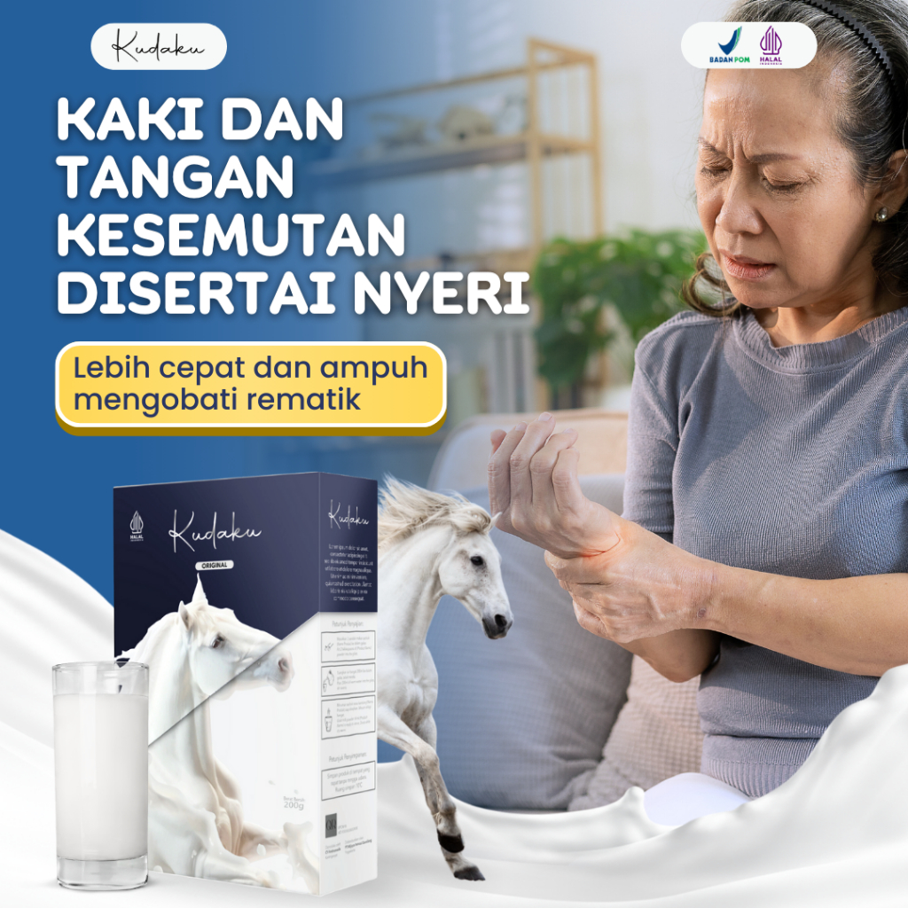 

Kudaku Susu Kuda Murni Untuk Nyeri Saraf Kejepit Khusus Penderita Rematik Menahun