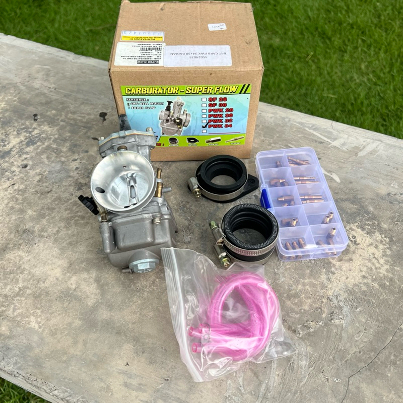 karbu karburator BRT super flow pwk 32 carbu carburator BRT RACING