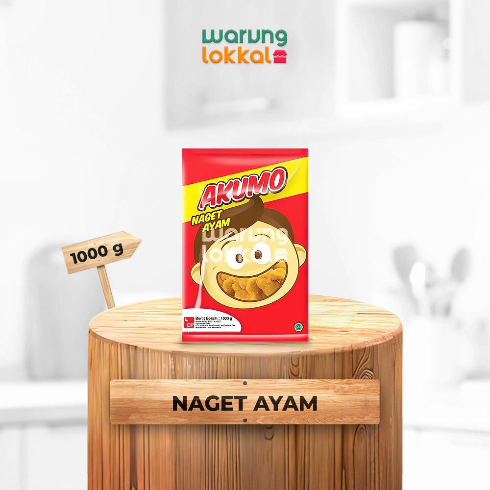 

Naget Ayam Akumo 1000g - Warung Lokkal