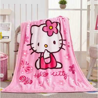 [CornerShop] Selimut Blanket Dewasa Selimut Bulu Polos Selimut Kartun Lucu