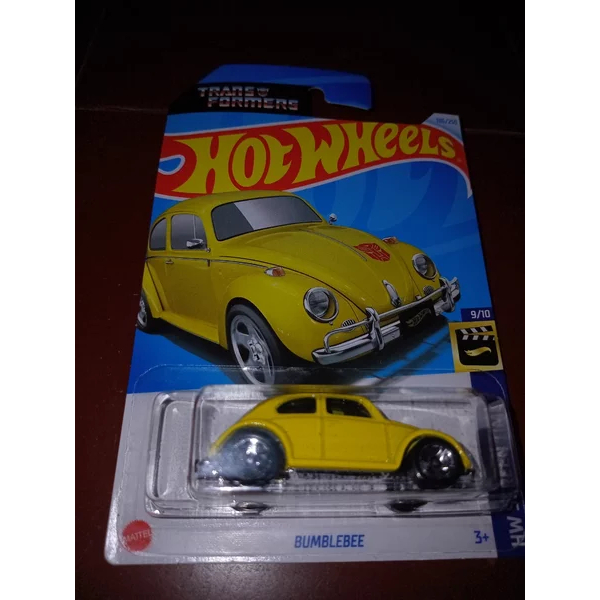 HOTWHEELS MATTEL VOLKSWAGEN VW BUG BEETLE-YELLOW 2024 BUMBLEBEE TRANSFORMER HW SCREEN TIME SERIES