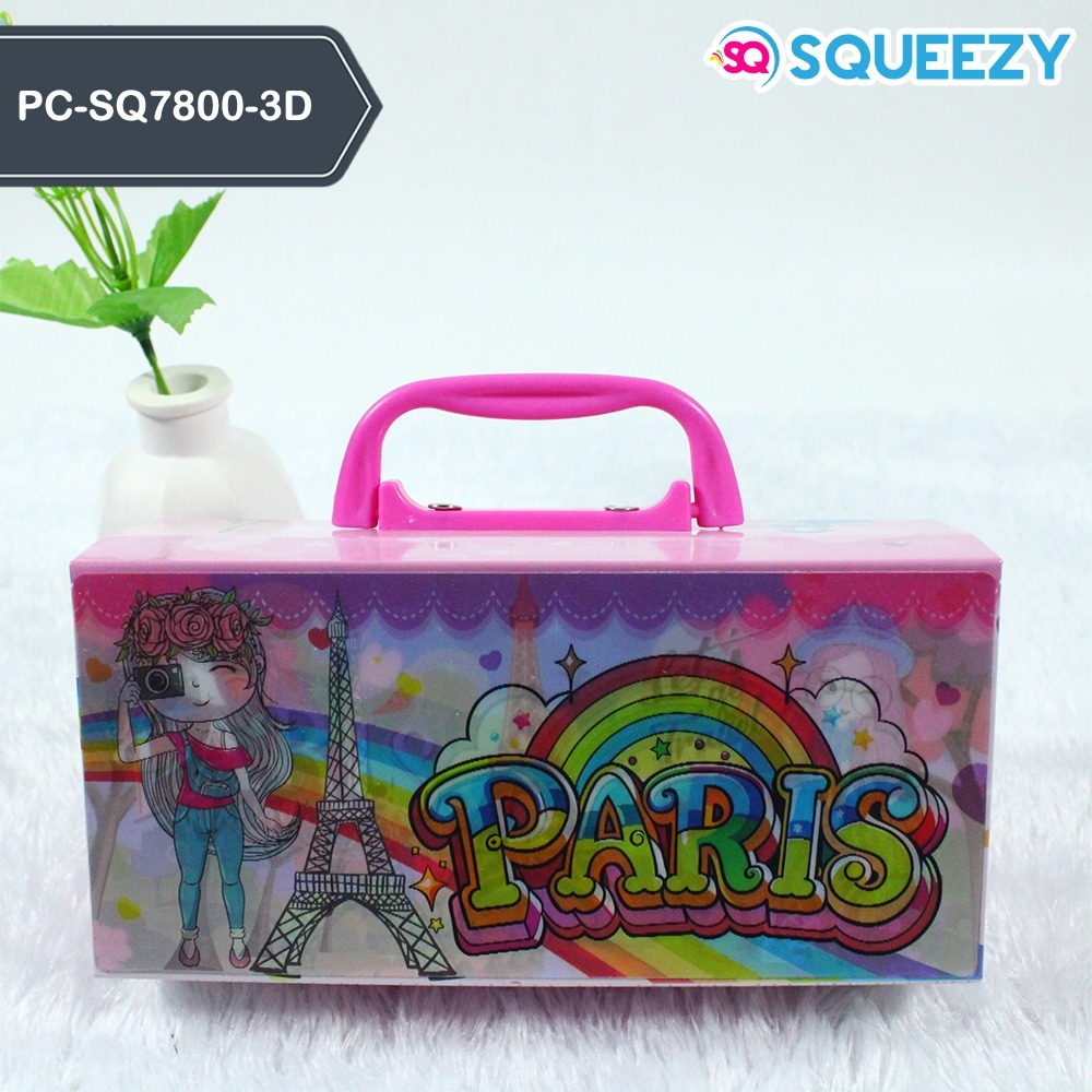 

ATH Kotak Pensil Kode Susun Tingkat Cermin Dengan Gambar 3 Dimensi