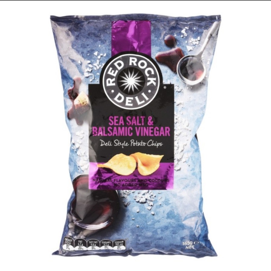 

Red Rock Deli Sea Salt And Balsamic Vinegar Potato Chips