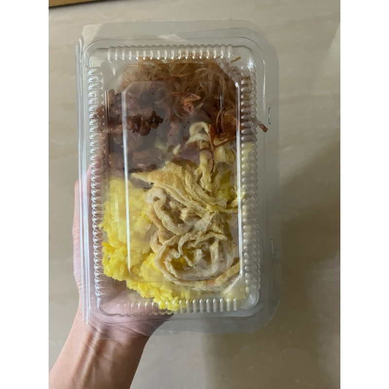 Nasi kuning Naskun Mika Nasi box Nasi kotak syukuran ultah jum'at berkah