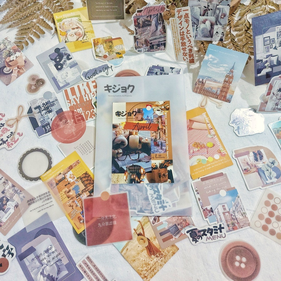 

Kijoku Hello Tomorrow Sticker Aesthetic Jurnal Sticker journaling Sticker Bujo