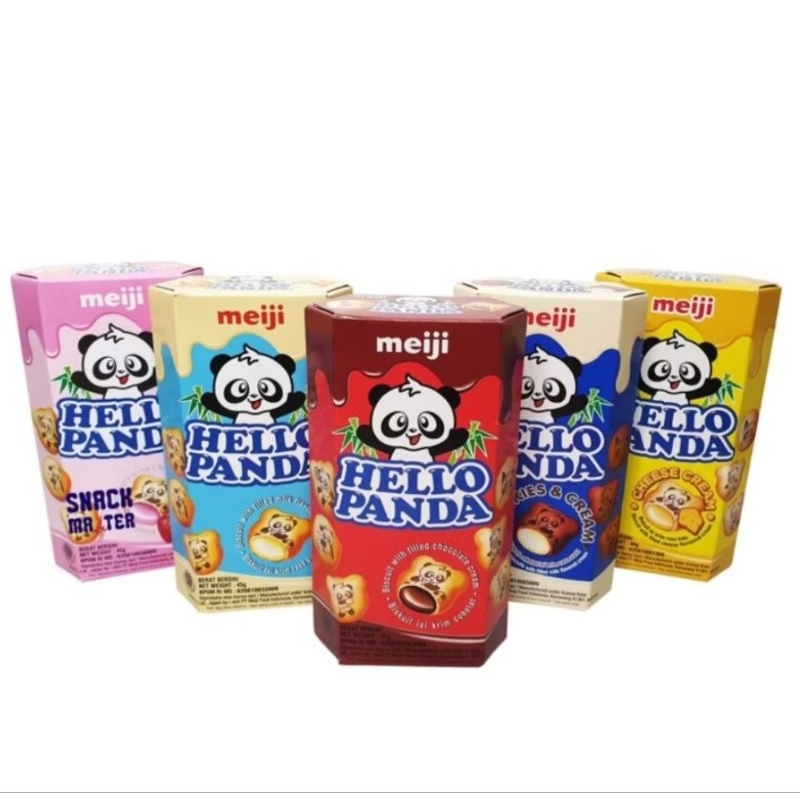 

Hello Panda Coklat Strawberry Cookies Double 42 g