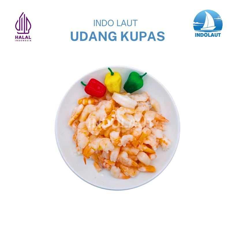 

Udang Kupas Bersih Segar 250gr - 500gr