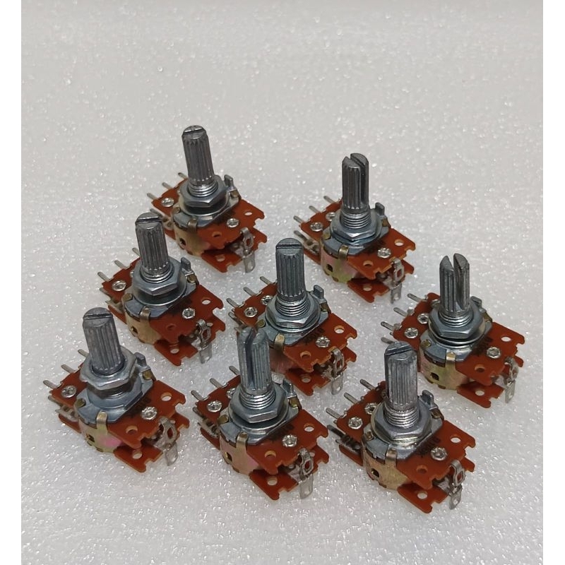 Potensio stereo alpha 100k ohm ct