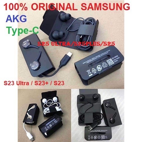 Headset Earphone Galaxy S25 Ultra S25+ Plus AKG Type-C Original
