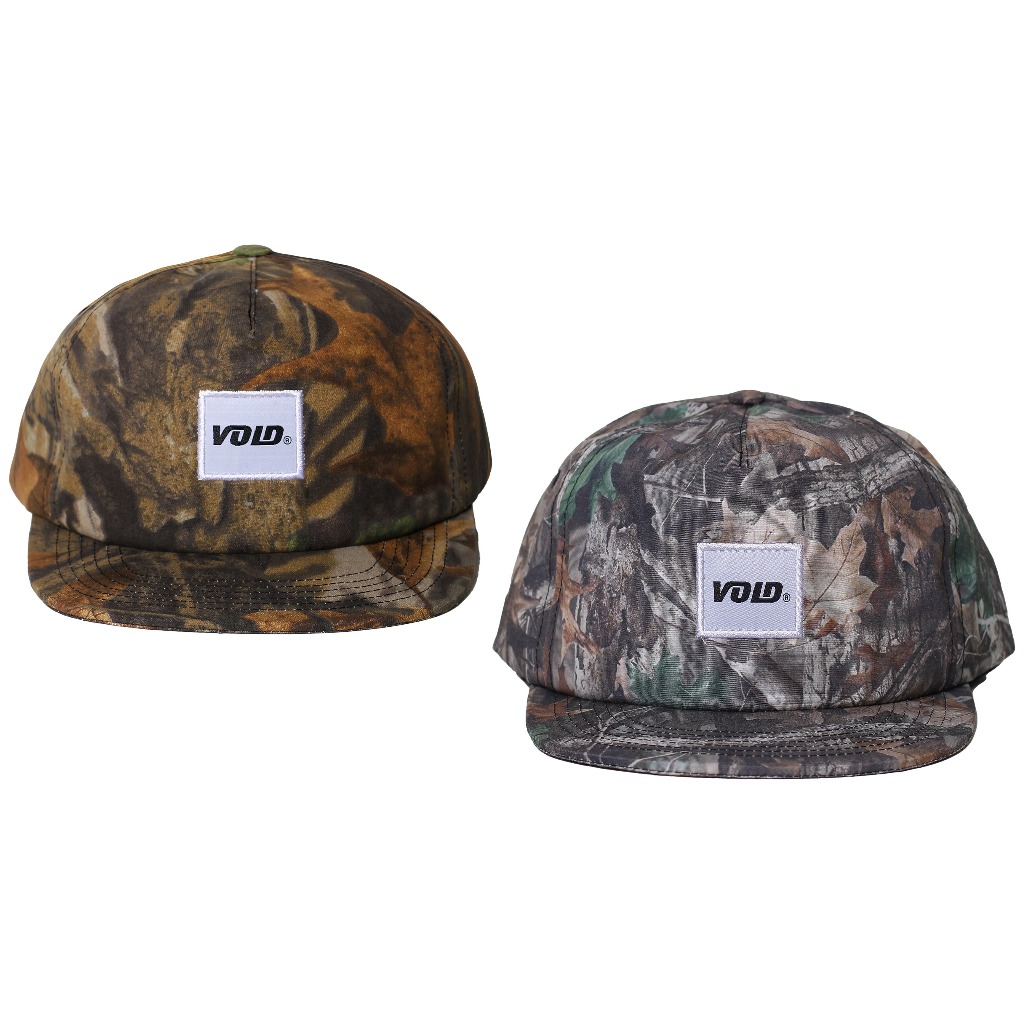 VOID | Unstructured Hat Camo Tree - Topi Snapback
