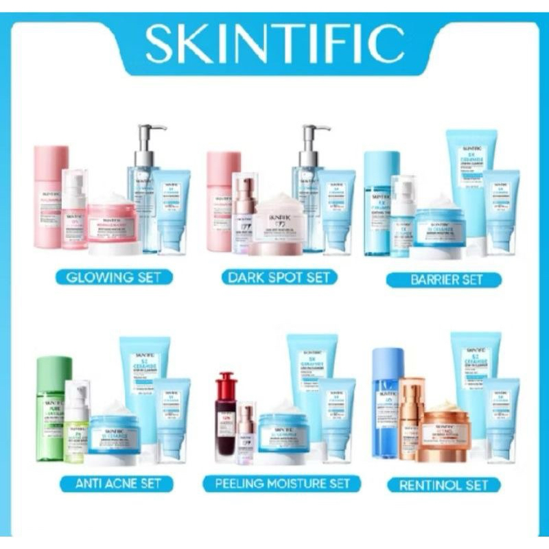 PAKET GLOWING SKINCARE SKINTIFIC