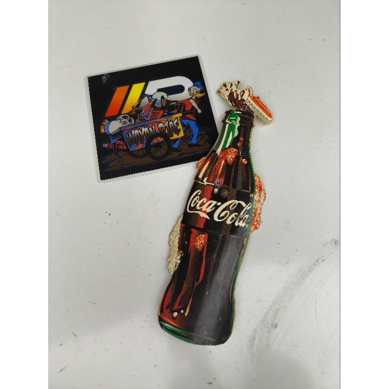 Bahan jam Coca-Cola jadul pajangan display vintage original bekas