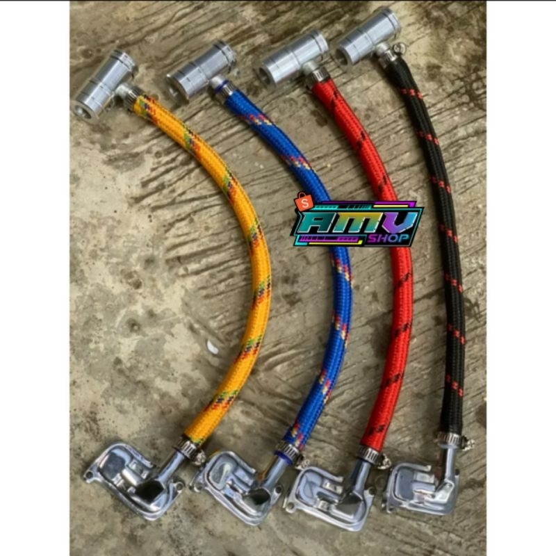 Manisan lubang Hawa CNC Set Selang FPR Satria Fu CB GL MP Tiger Bebek