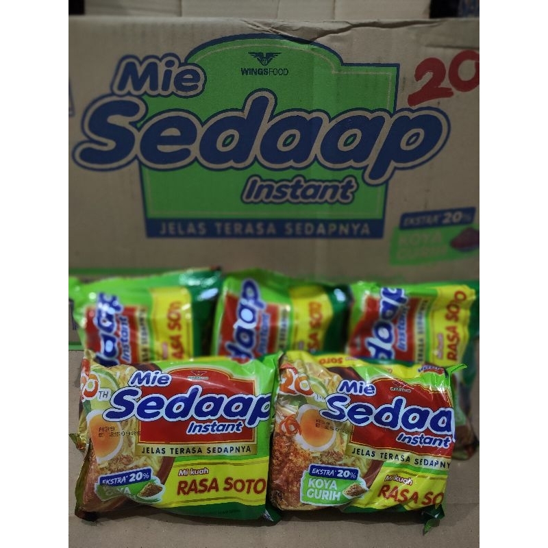 

Mie Sedaap Kuah Rasa Soto.