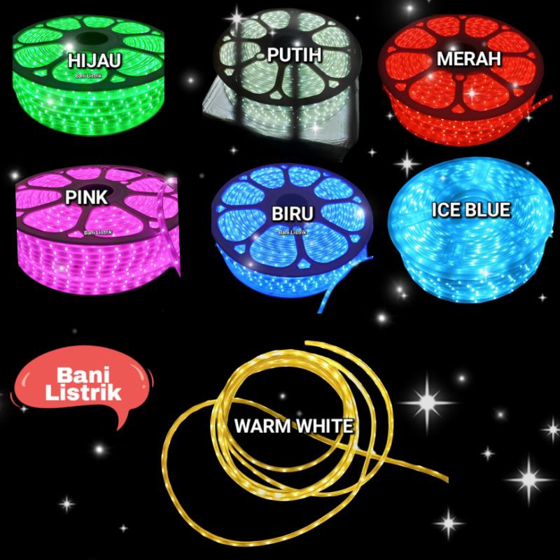 Lampu Led Strip Lampu Led Selang Meteran Per Meter