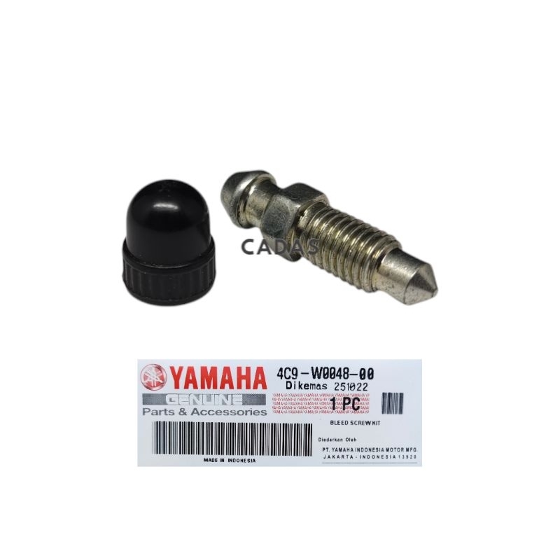 BAUT NEPEL ANGIN KALIPEL BAUT KALIPER REM YAMAHA MIO GT MIO SOUL JUPITER XRIDE FINO MIO OLD