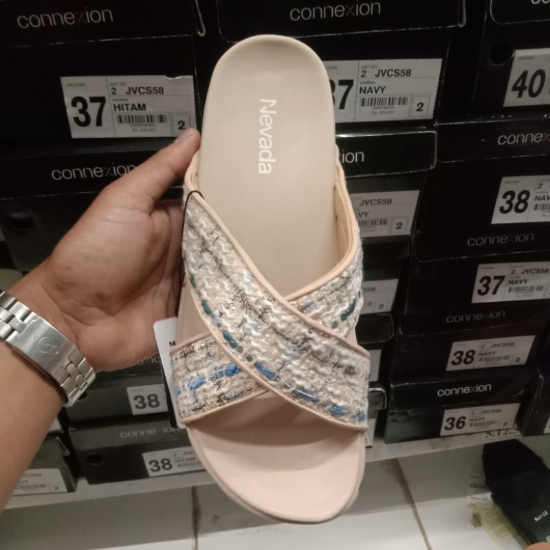 NEVADA SANDAL PHYLON FLAT WANITA RINGAN ORIGINAL