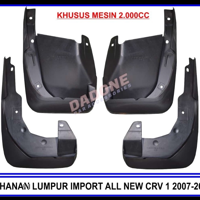 Mud Guard All New Crv / Karpet Lumpur 2007 2008 2009 2010 2011