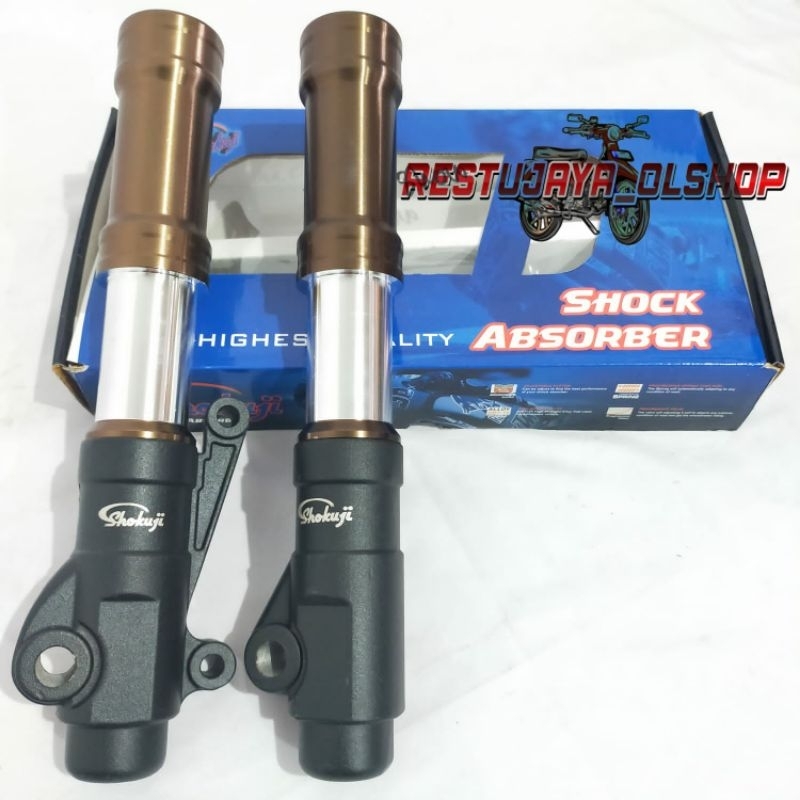 TABUNG BOTTOM SOK SKOK SHOK SHOCK DEPAN VARIASI VARIO 110 LAMA KARBU BATTOM SOK VARIO 110 BATTOM SHO