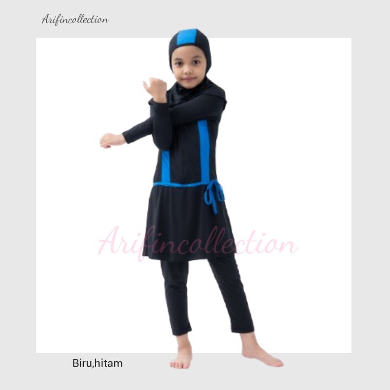 Baju Renang Muslimah anak SD TK | Baju renang anak perempuan