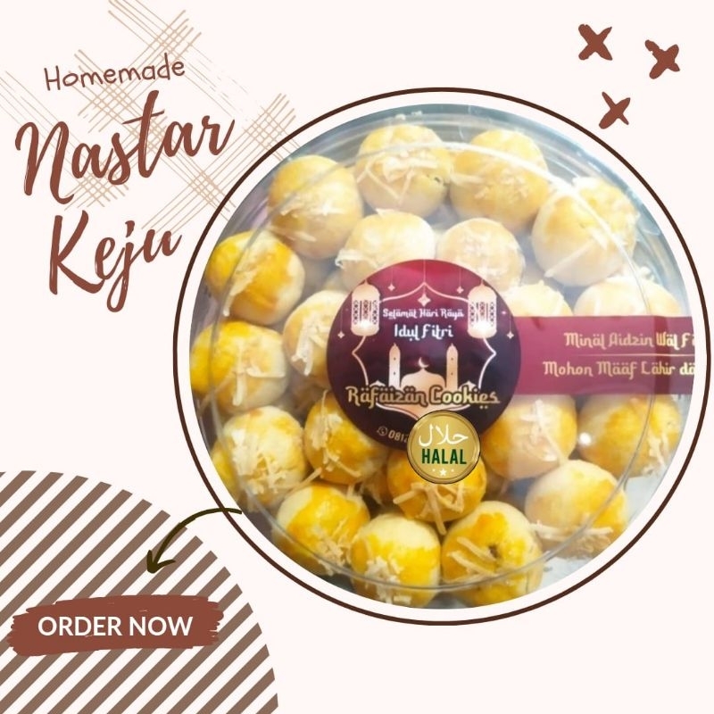 

RS- Nastar Keju/Kue Lebaran/Kue Kering/Kuker/Homemade 500gram