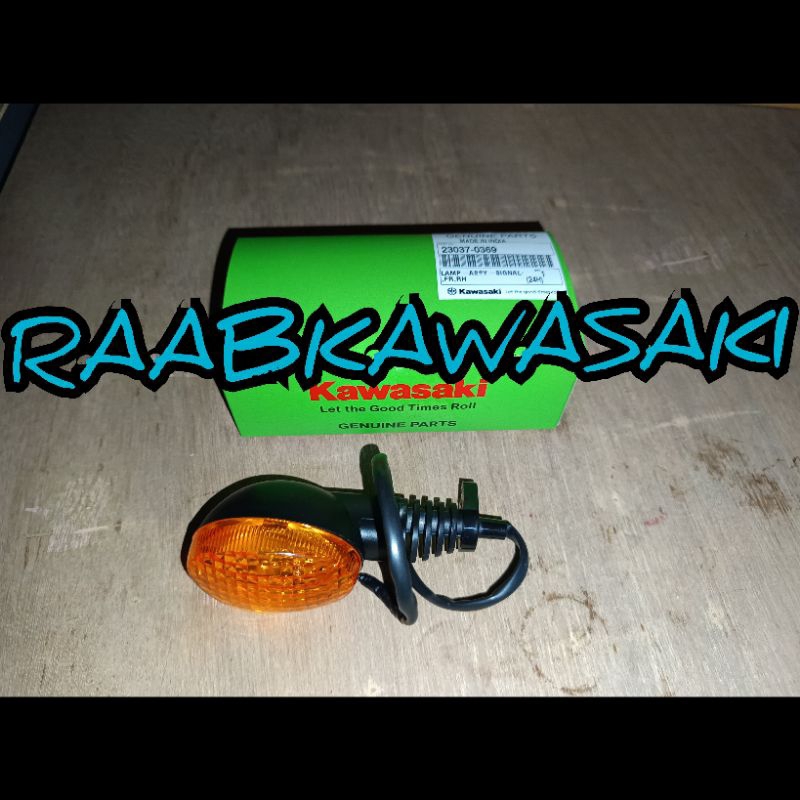 lampu sein depan kanan w175/w175tr original kawasaki