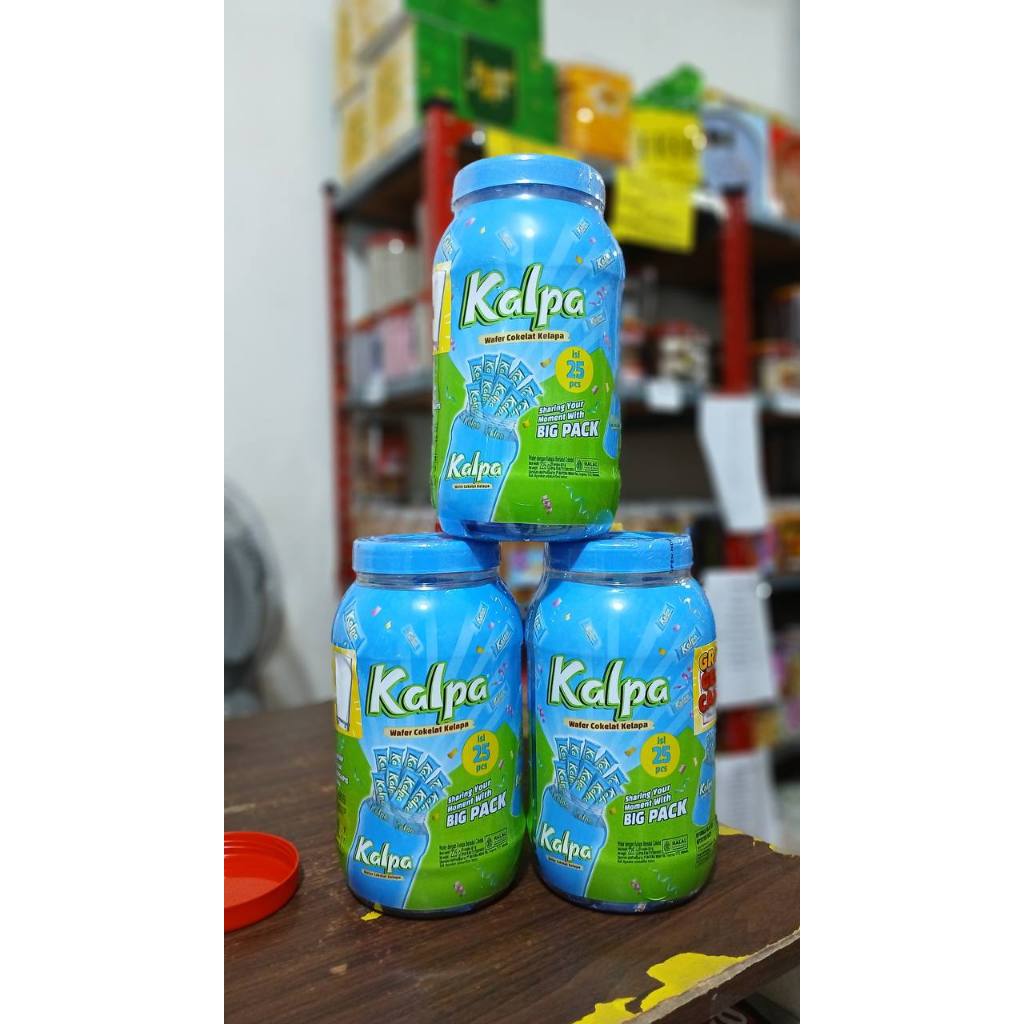

MYESHA STORE ID - KALPA WAFER COKELAT KELAPA MINI PACK TOPLES ISI 25 PC