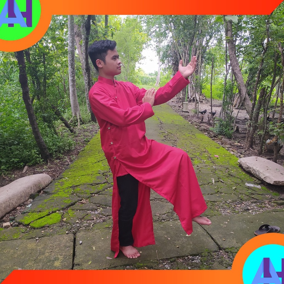 KODE D67T Jubah China Jubah Wingchun IP man Wushu Kungfu Master JubahChina Model Kancing Samp