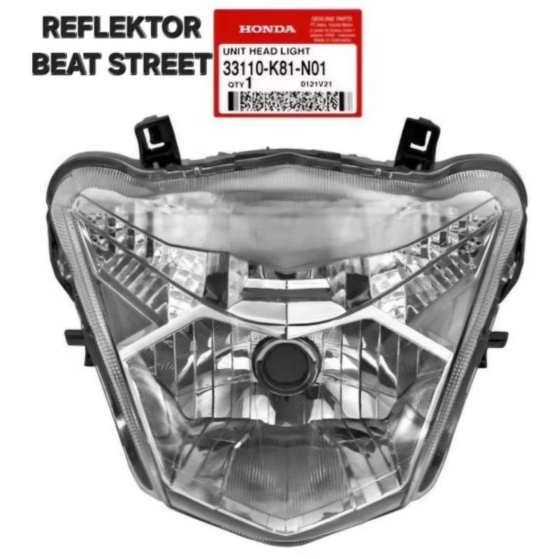 REFLEKTOR LAMPU DEPAN BEAT STREET ORIGINAL