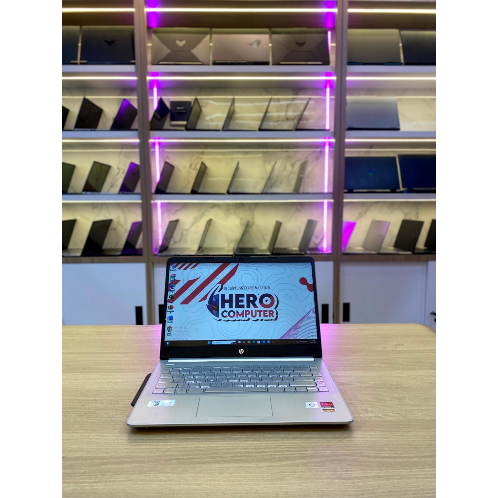 Laptop HP 14S FQ0562AU, Amd Athlon silver 3050