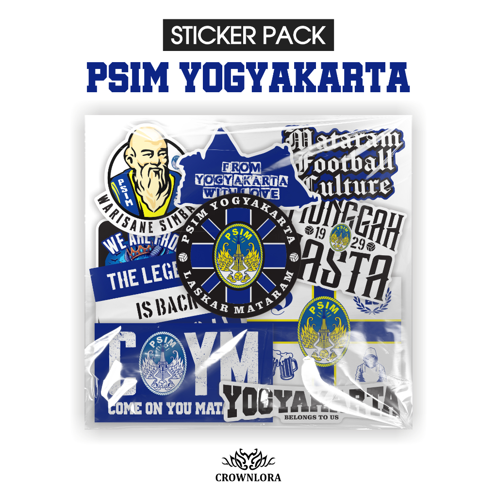 

[10PCS] Sticker Pack Psim Yogyakarta 002