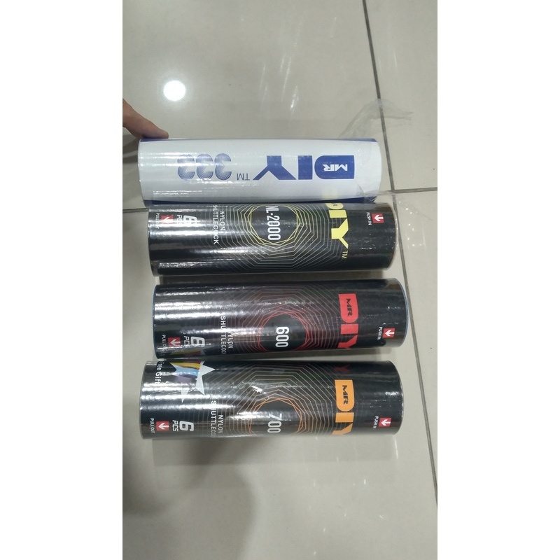 Mr.DIY Nylon Shuttlecock [6pcs]