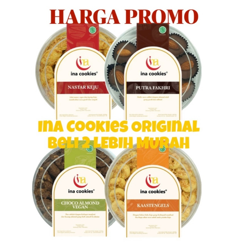 

Kue Kering INA COOKIES ORIGINAL Beli 2 LEBIH MURAH