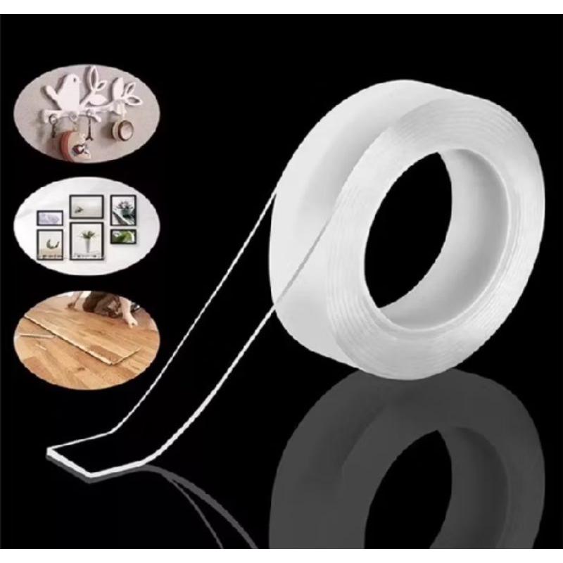 

Nano Tape 1 Meter Double Tape Nano Perekat Kuat