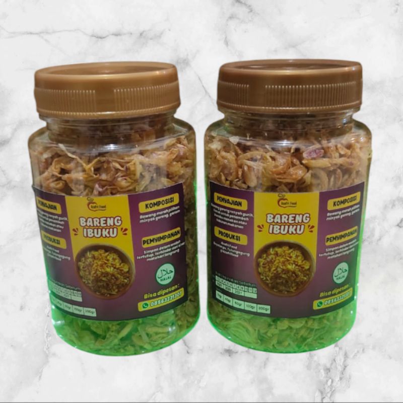 

Bawang Goreng tanpa tepung