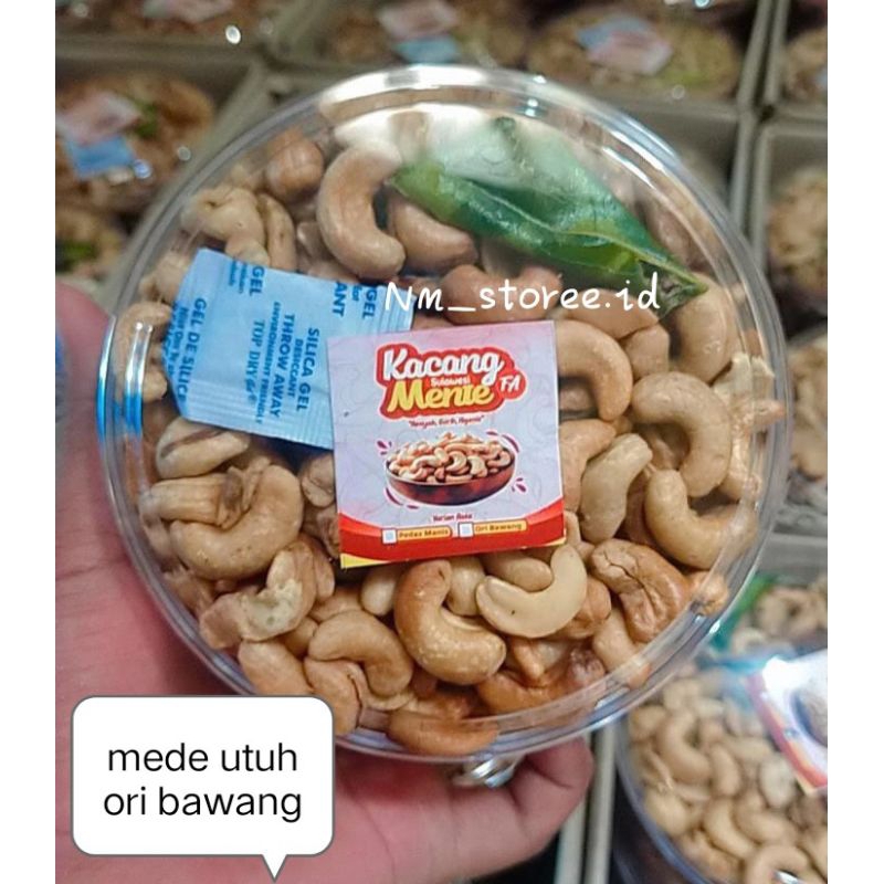 

kacang mede / mente sulawesi utuh matang 250 gr
