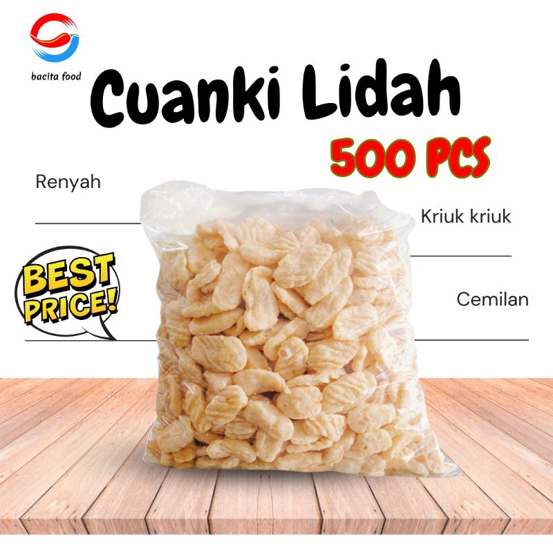 

TERMURAH CUANKI LIDAH 500 PCS