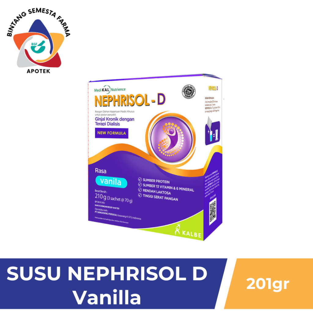 SUSU NEPHRISOL D RASA VANILA