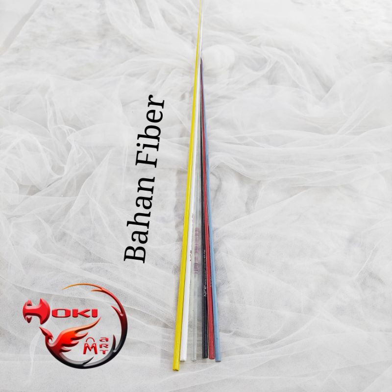Free packing pipa Atasan pancing fiber blank lentur 60cm 70cm 90cm 100cm / sambungan joran / atasan 