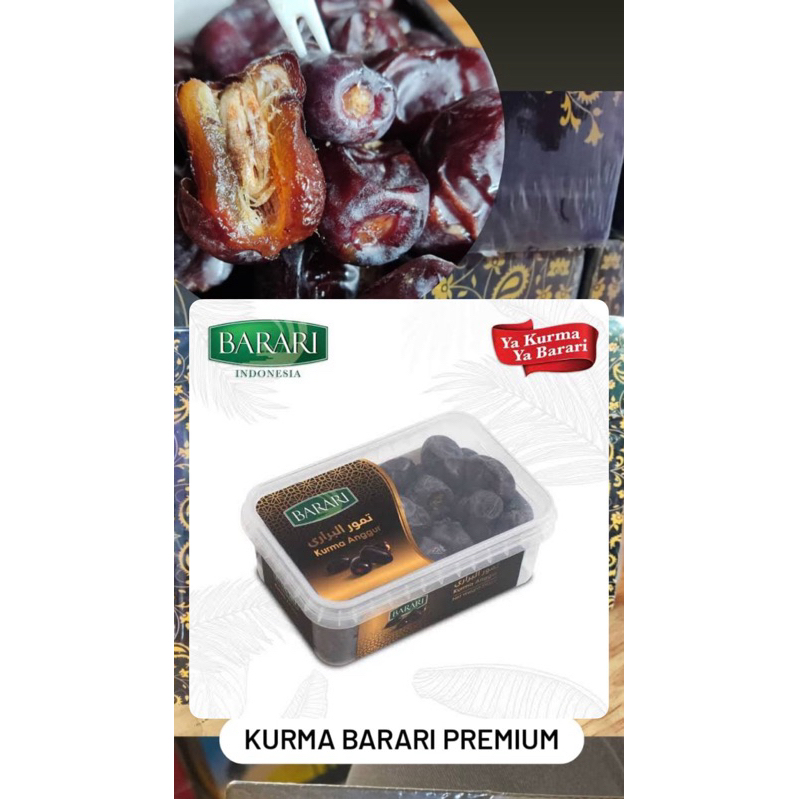 

Kurma barari anggur 500gr kemasan baru