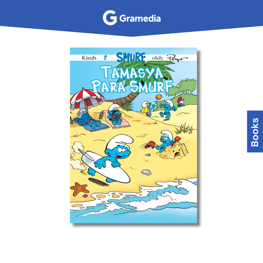 Gramedia Bogor Cibinong - Smurf: Tamasya Para Smurf