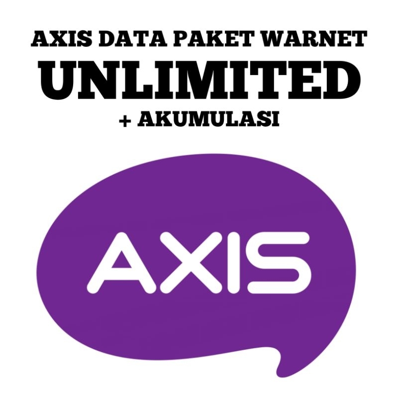 AXIS DATA PAKET WARNET UNLIMITED