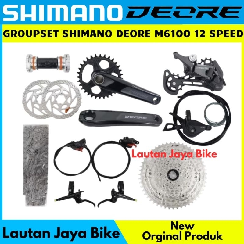 GROUPSET SHIMANO DEORE M6100 12 SPEED