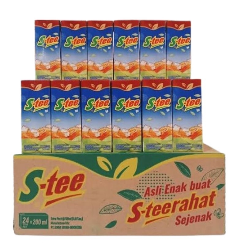 

S-tee Kotak 200ml 1 Dus / Karton isi 24