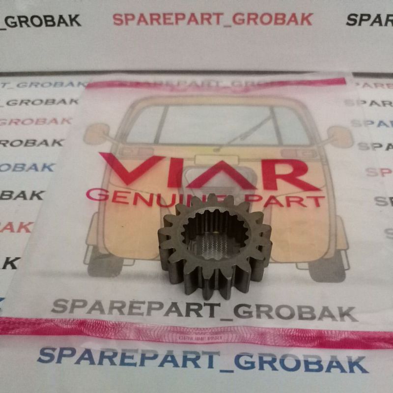 Driven Gear Pump (17T) Motor Trail Viar Cross 150SF, Original