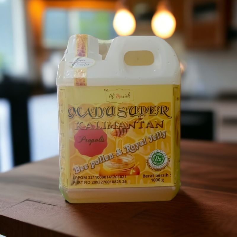 

Madu Super Kalimantan Propolis Bee Pollen & Royal Jelly 1 kg