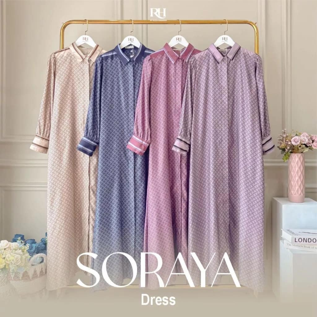 RH COL Gamis Wanita Terbaru