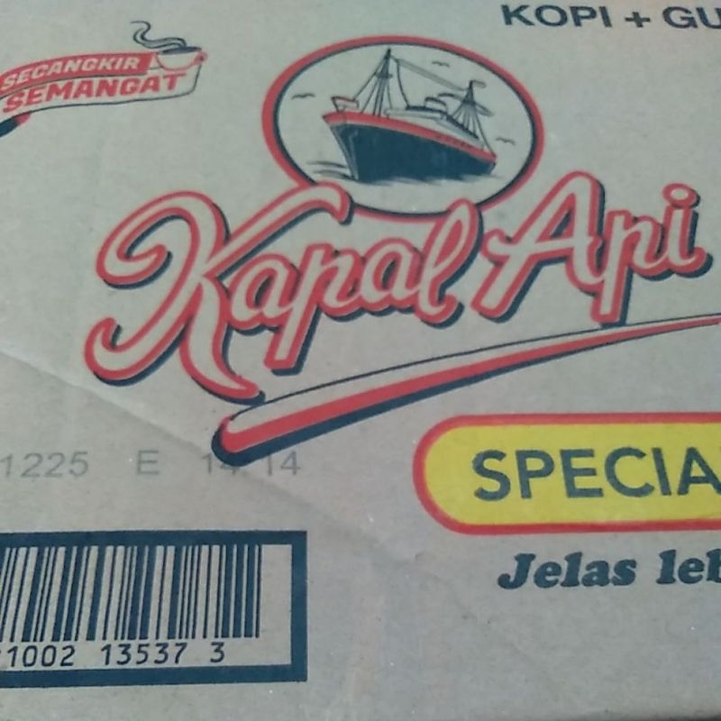 

Kopi Kapal Api Mix 1/2 dus, 6 renteng.