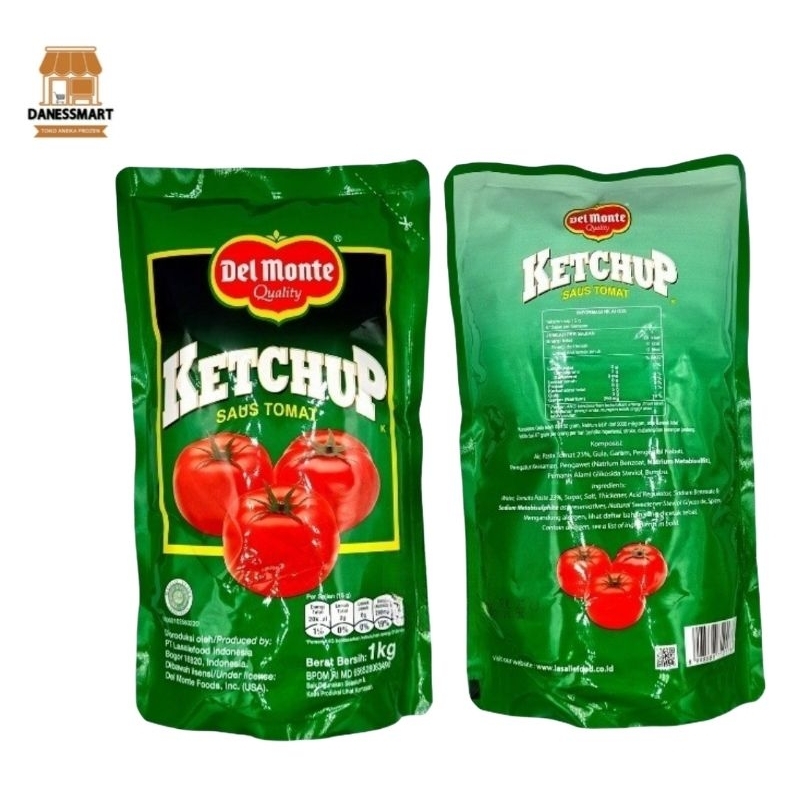 

Del Monte Saus Tomat Pouch 1kg